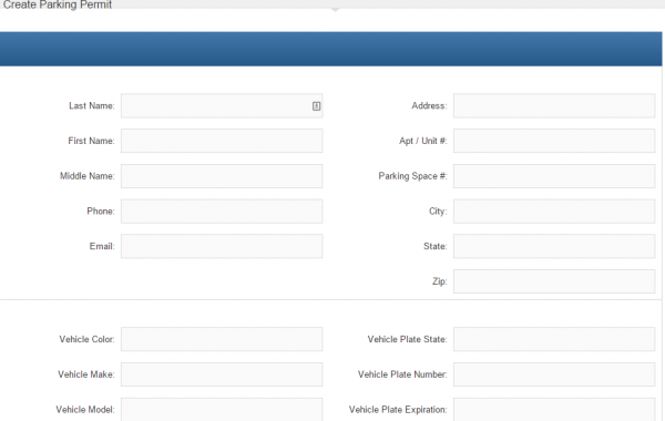 Creating A Parking Permit Or Safelisting A Vehicle – Client Access